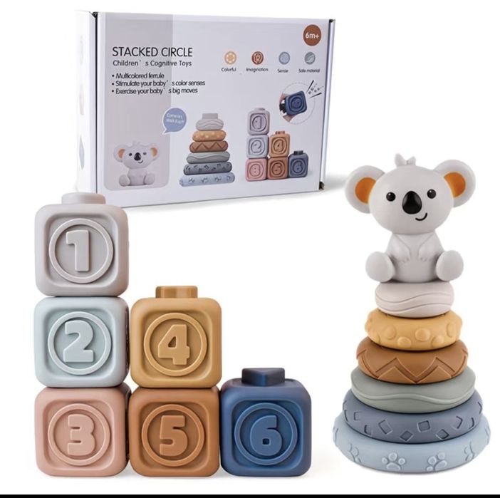 Кубики+ пиромидка