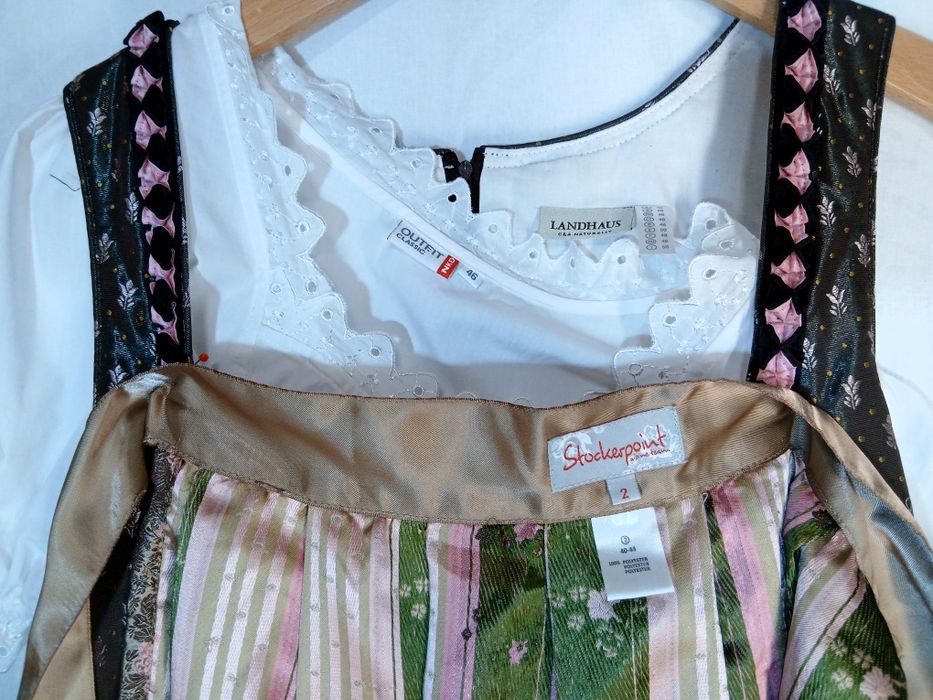 Dirndl Nr 46 rochie bavareză Oktoberfest rochie tiroleza sarafan
