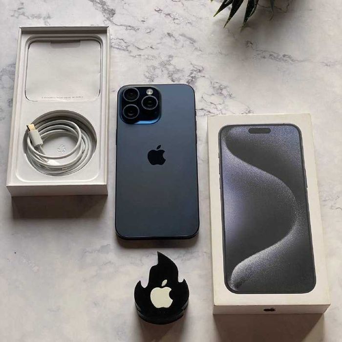 iPhone 15 Pro Max Blue Titanium 256Gb