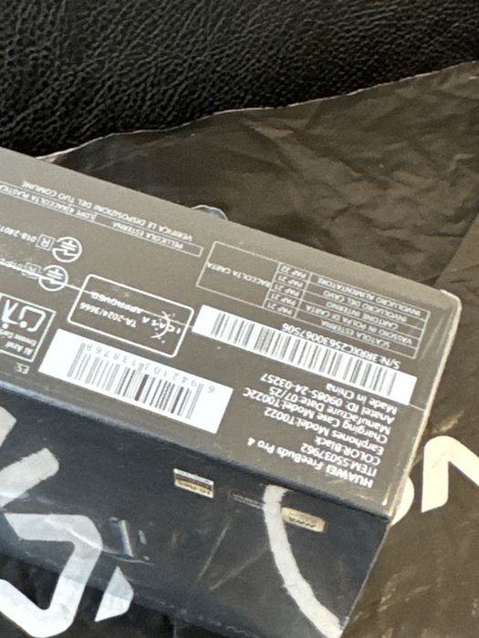 ЗАПЕЧАТАН Huawei FreeBuds Pro 4 Гаранция Vivacom 2027г. Black Черен