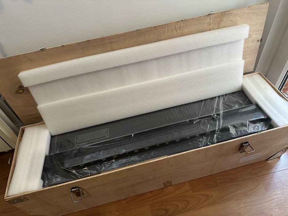 Декоративна камина с водна пара 100см