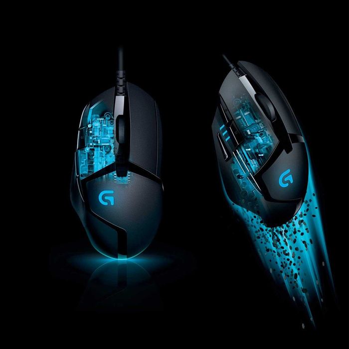 ПРОМО Нова Геймърска мишка Logitech G402 HYPERION FURY FPS, Черна