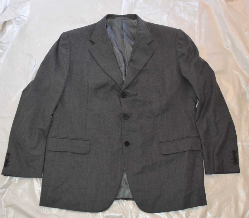 Costum Lanvin Jacheta si Pantaloni Lana Superfina Nr 60 barbati Ofertă