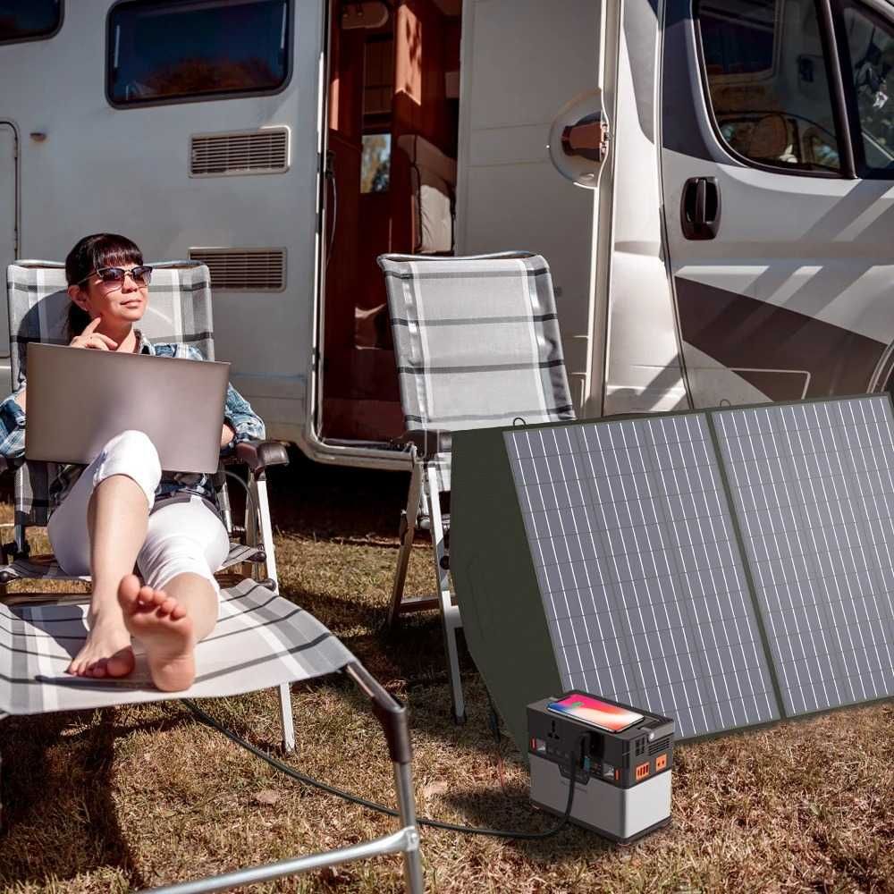 Panou Solar Pliabil si Portabil ALLPOWERS 100W