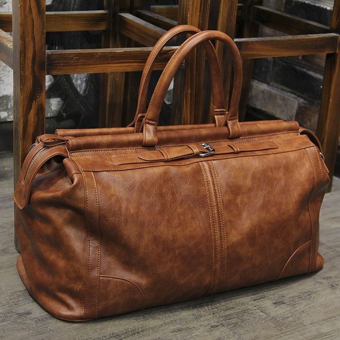 Сумка мужская, кожаная