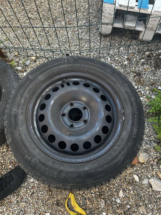 Jante 5x115 r16, cu cauciucuri de iarna 205/60/16