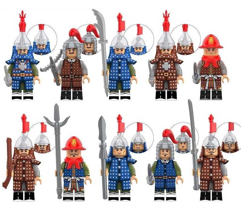 Set 10 Minifigurine tip Lego Ming Dynasty