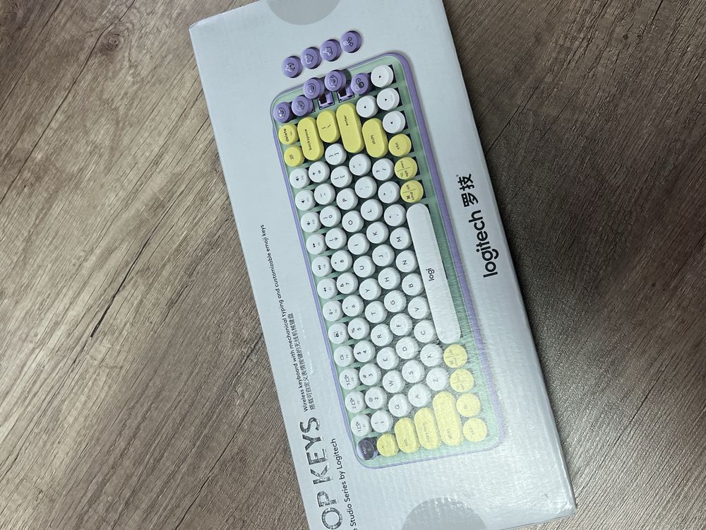 Клавиатура Logitech POP Keys зеленый