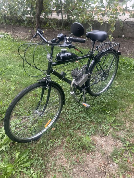 Bicicleta cu motor in stare f buna, Rodajul facut !