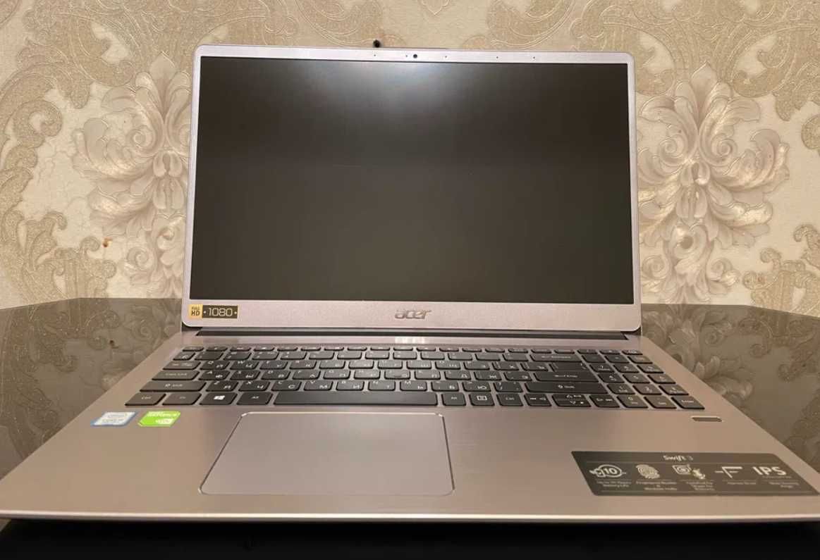 Acer swift 3 315-52g 8 поколение (TM) i5-8250U CPU 1.60GHz-3000GHz