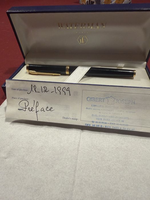 Stilou Waterman penița aur 18K ideal cadou