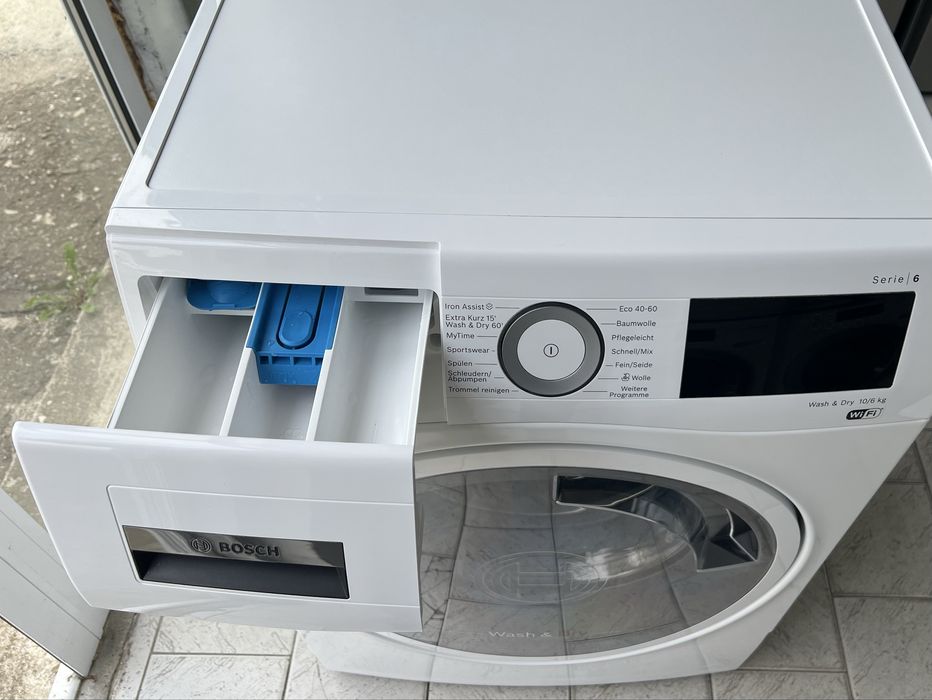 BOSCH Serie | 6 Wash&Dry 10/6 kg комбинирана пералня със сушилня