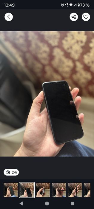Iphone Xr 64 gb ca nou ,cu folie sticlã