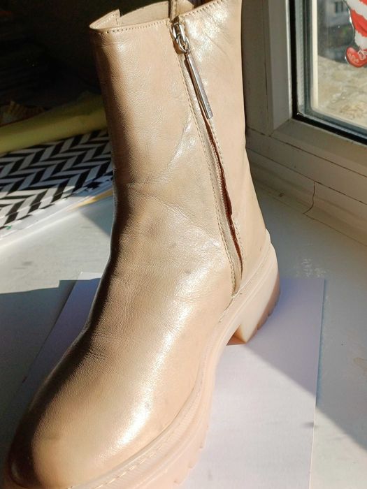 Дамски боти - естествена кожа, 41