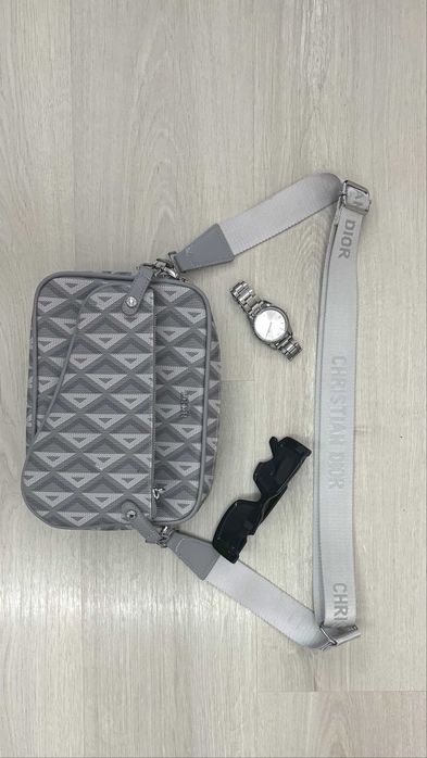 Dior saddle triple pouch bag