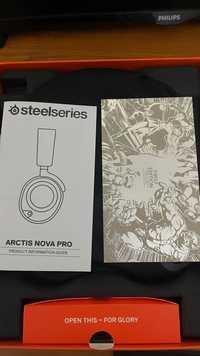 Гейминг слушалки SteelSeries - Arctis Nova Pro, черни