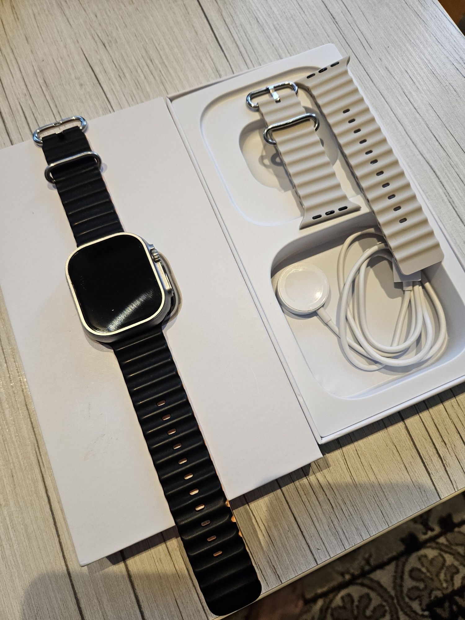 Ceas smart watch ultra bratari x 2