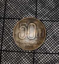 Monedă 50 LEI din 1992 cu Alexandru Ioan Cuza