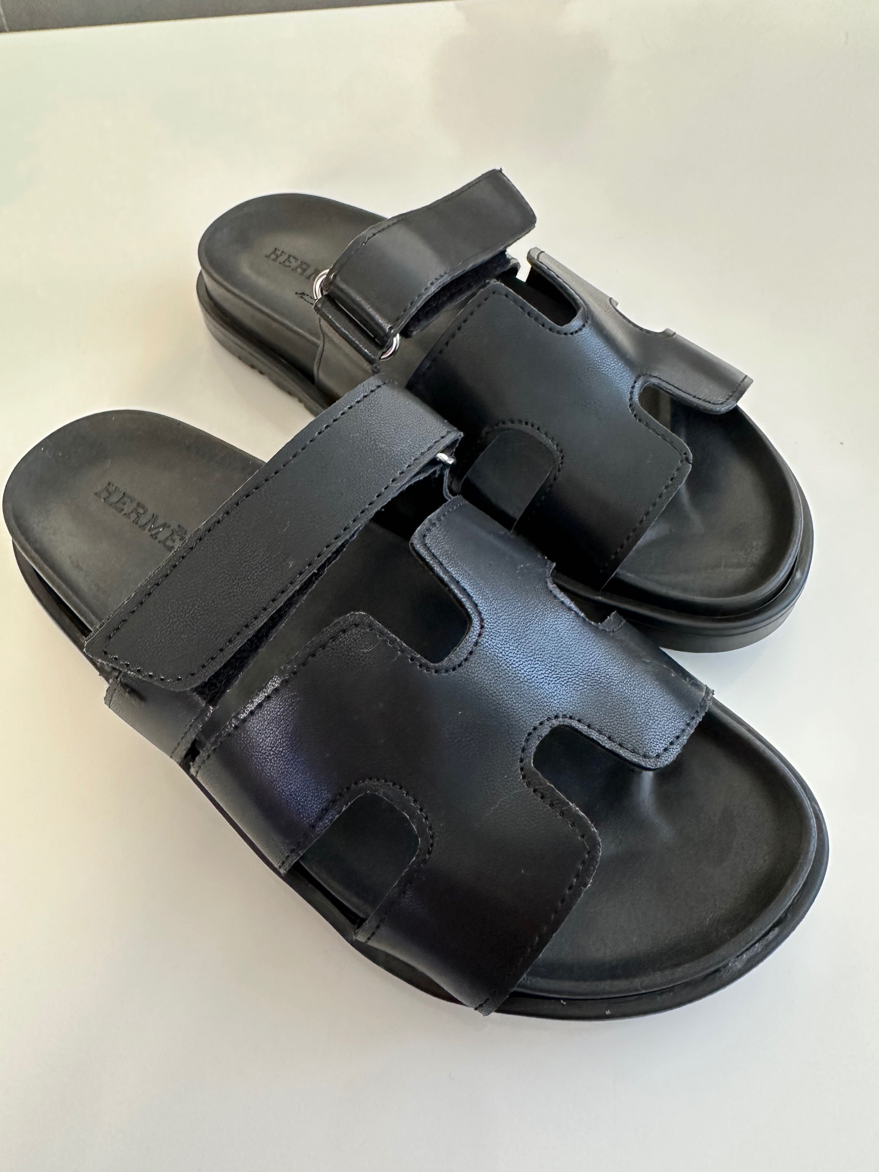 Чехли Hermes черни 38