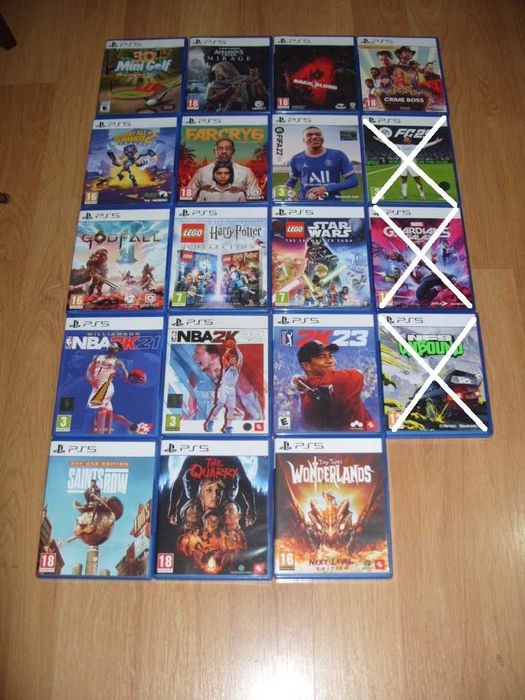 Игри за PlayStation 5, PS5 Част 1 - 30лв за брой