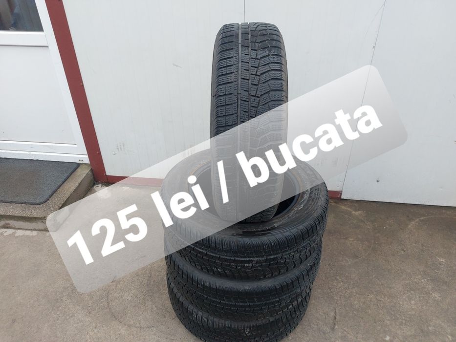 125 lei bucata! Set anvelope M+S/IARNA 215 65 17 Hankook