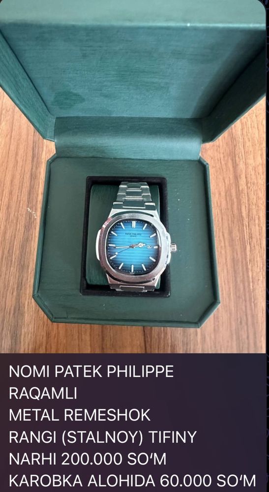 Patek philippe sotiladi