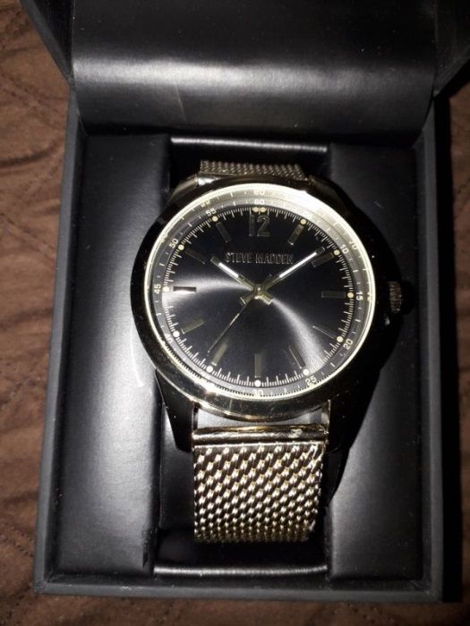 STEVE MADDEN ® -Дизайнерски мъжки часовник.