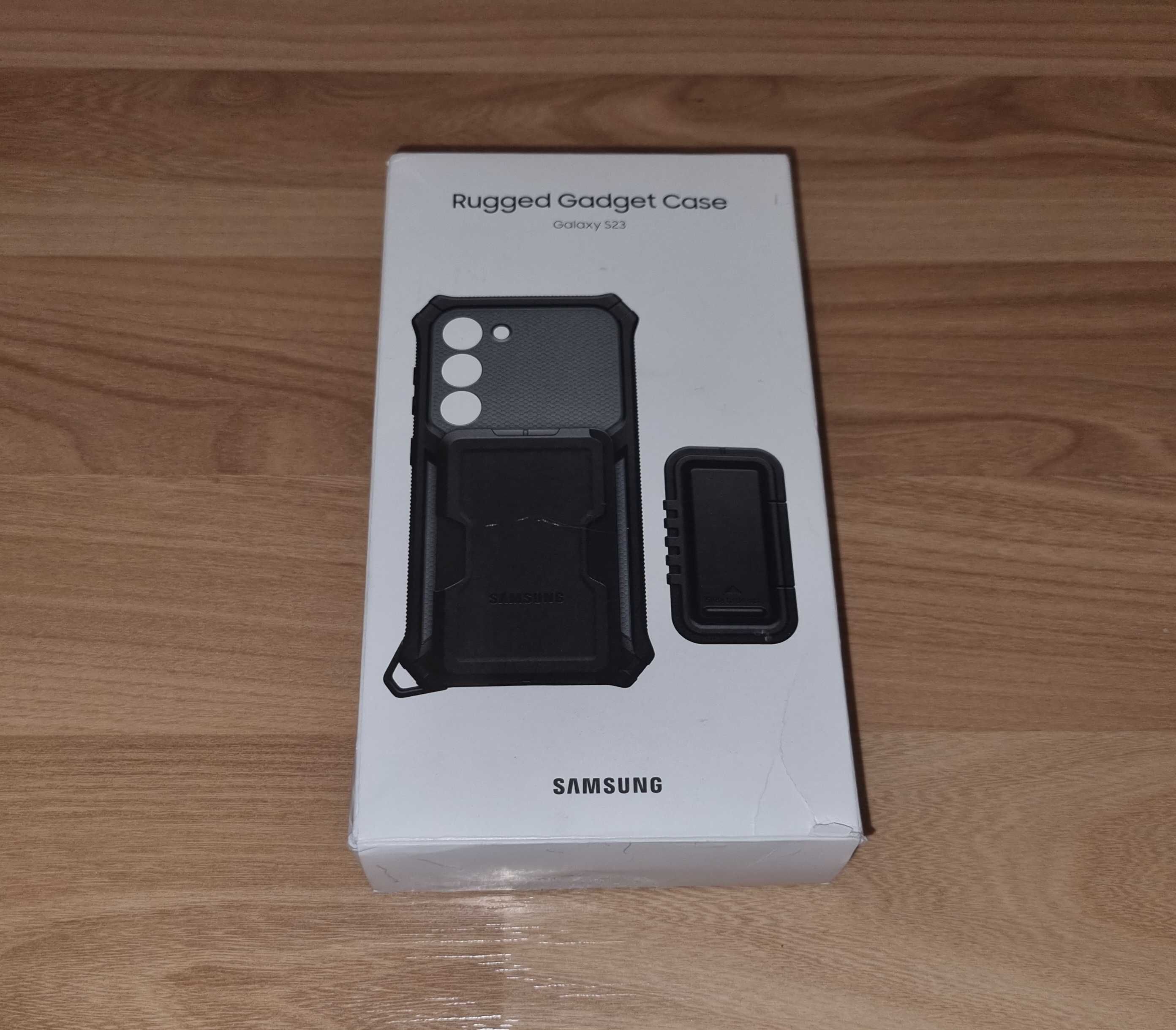 Husa Samsung S23 Rugged Gadget Case Galaxy S911 capac spate / 2 folie