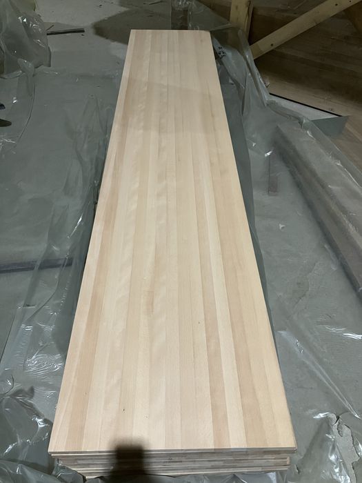 Деревянные щиты, ступени, балясины