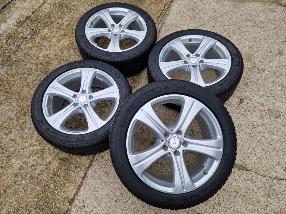 Jante Mercedes E-Class W213 anvelope iarna 245 45 18 Michelin