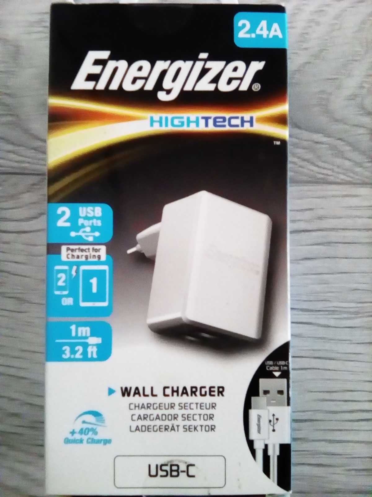 Зарядно Energizer® + кабел