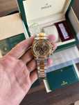 Rolex Daytona Two Tone Yellow Gold Champagne