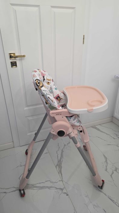 Vand scaun de masa Peg Perego Prima Pappa Follow Me multicolor