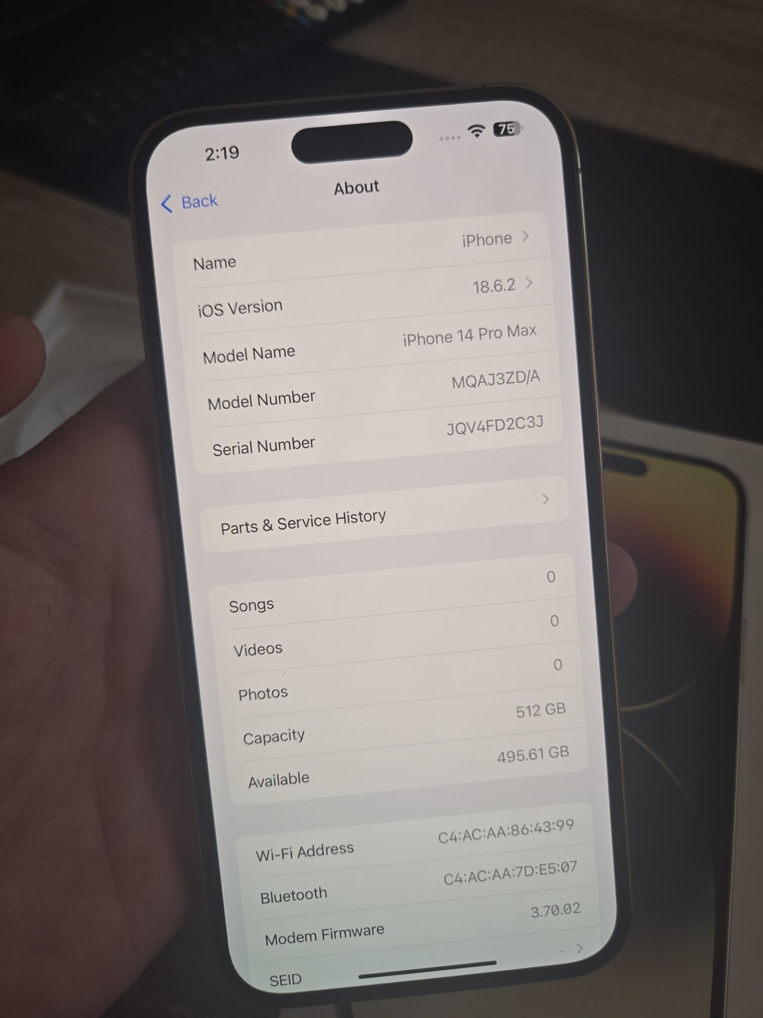 iPhone 14 Pro Max 512GB 

Продавам iPhone 14 Pro Ma