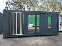 Vand Containere birou monobloc imbinate vestiar sanitar modular paza