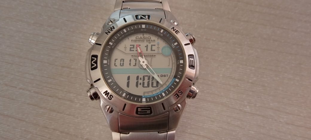 Мъжки часовник Casio AMW-702D Fishing Gear
