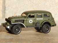 Macheta masina militara Dodge Carryall 1942 Jungle Crawler Matchbox