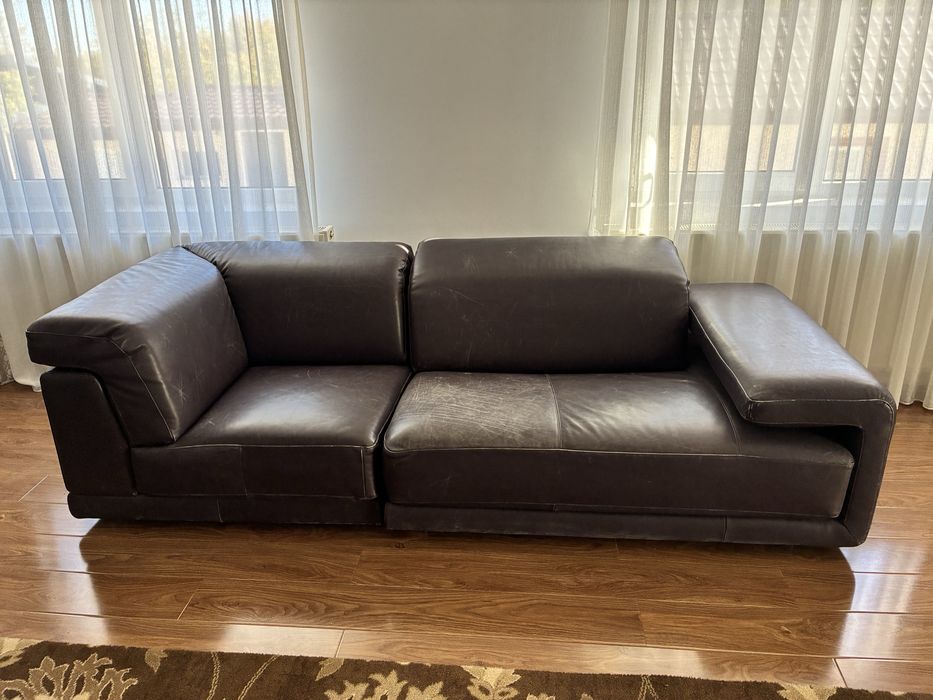 Canapea piele naturala