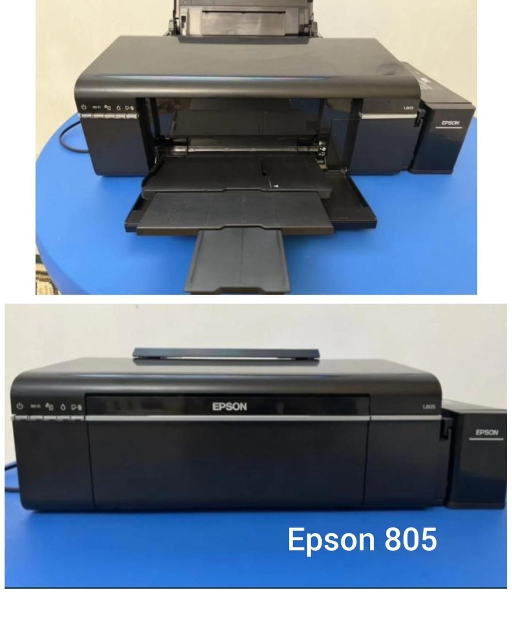 Epson l805 c оргинал краской