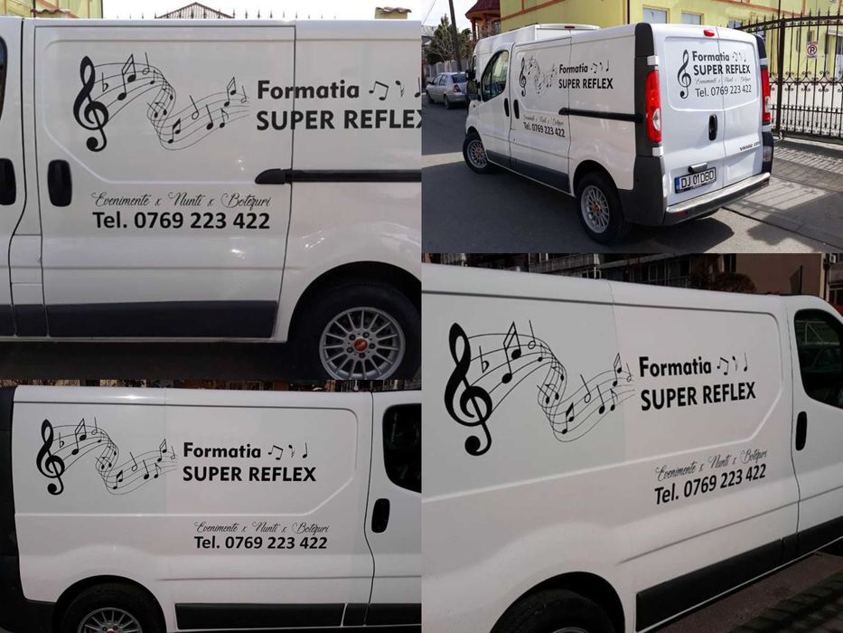 Inscriptionari auto / stickere auto pentru reclama