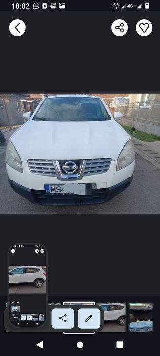 Nissan Qashqai 1.4 tdci 110cp 270000 km aproximativ