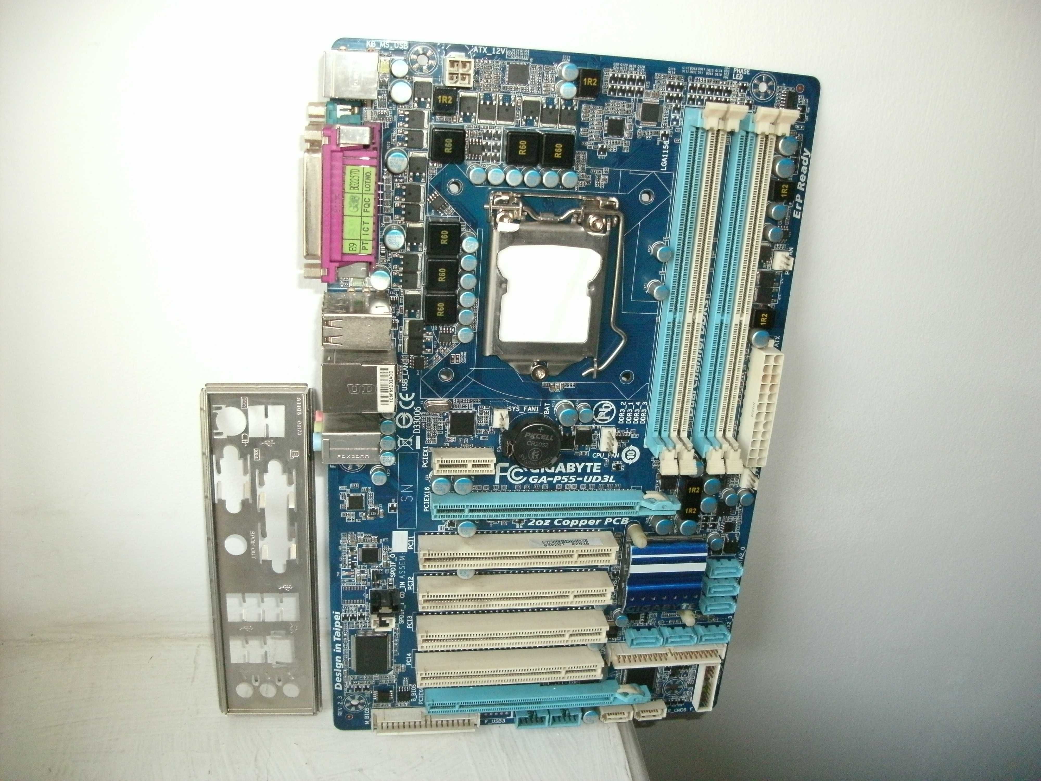 Gigabyte GA-P55-UD3L Socket 1156