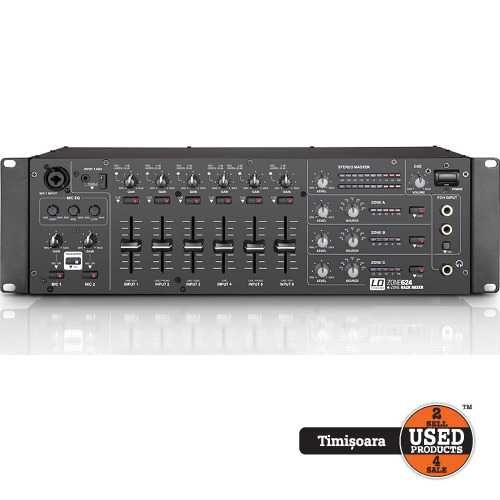 Mixer Stereo LD Systems, Model Zone624, 4-Zone | UsedProducts.Ro