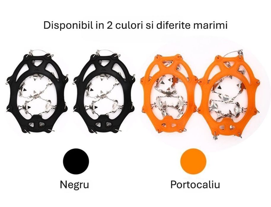 Coltari zapada marime M si L , culori Negru si Portocaliu