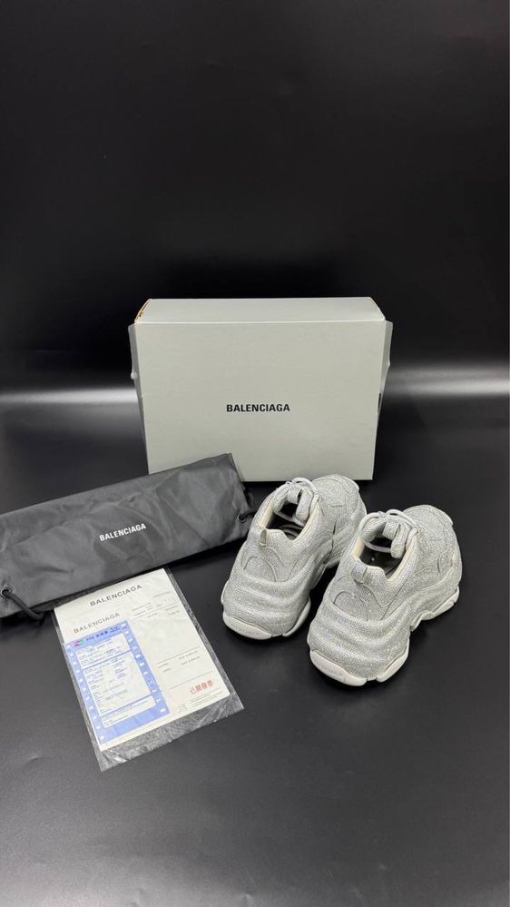 Balenciaga Triple S “Swаrovski” Сив