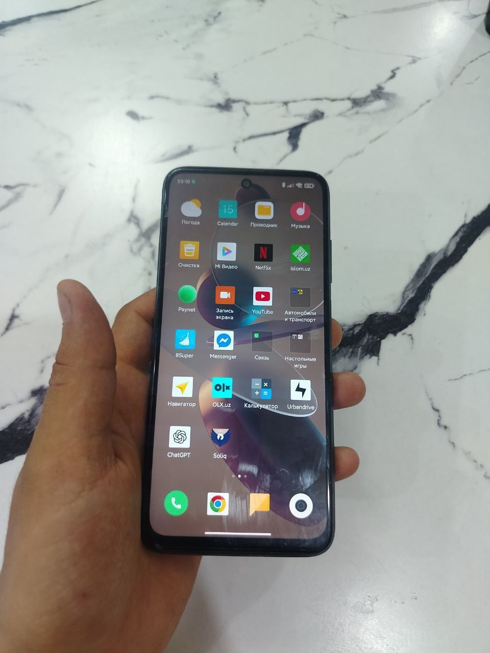 Redmi 11 128 gb rangi qora karopka documentli aybi yoʻq pul zarl