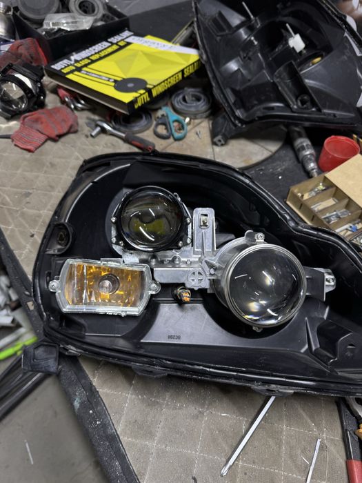 Bi led би лед полировка фар