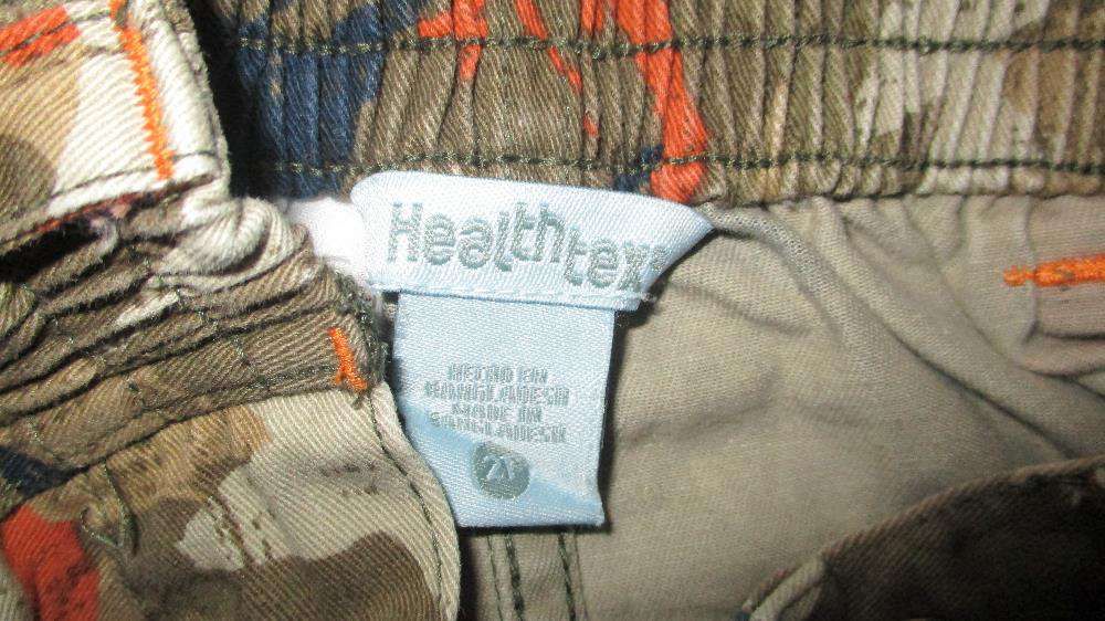 pantaloni copii, army, camuflaj, 2 ani HealthTex