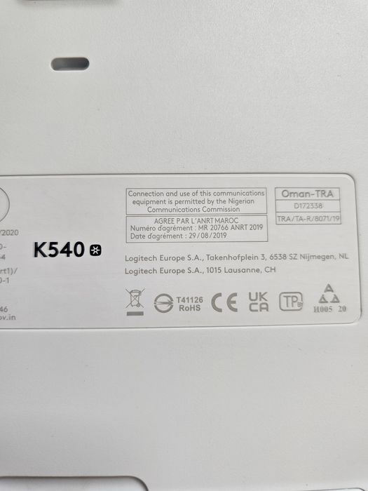 Logitech MK540 Kit Wireless - Tastatura K540, USB, Mouse optic M310