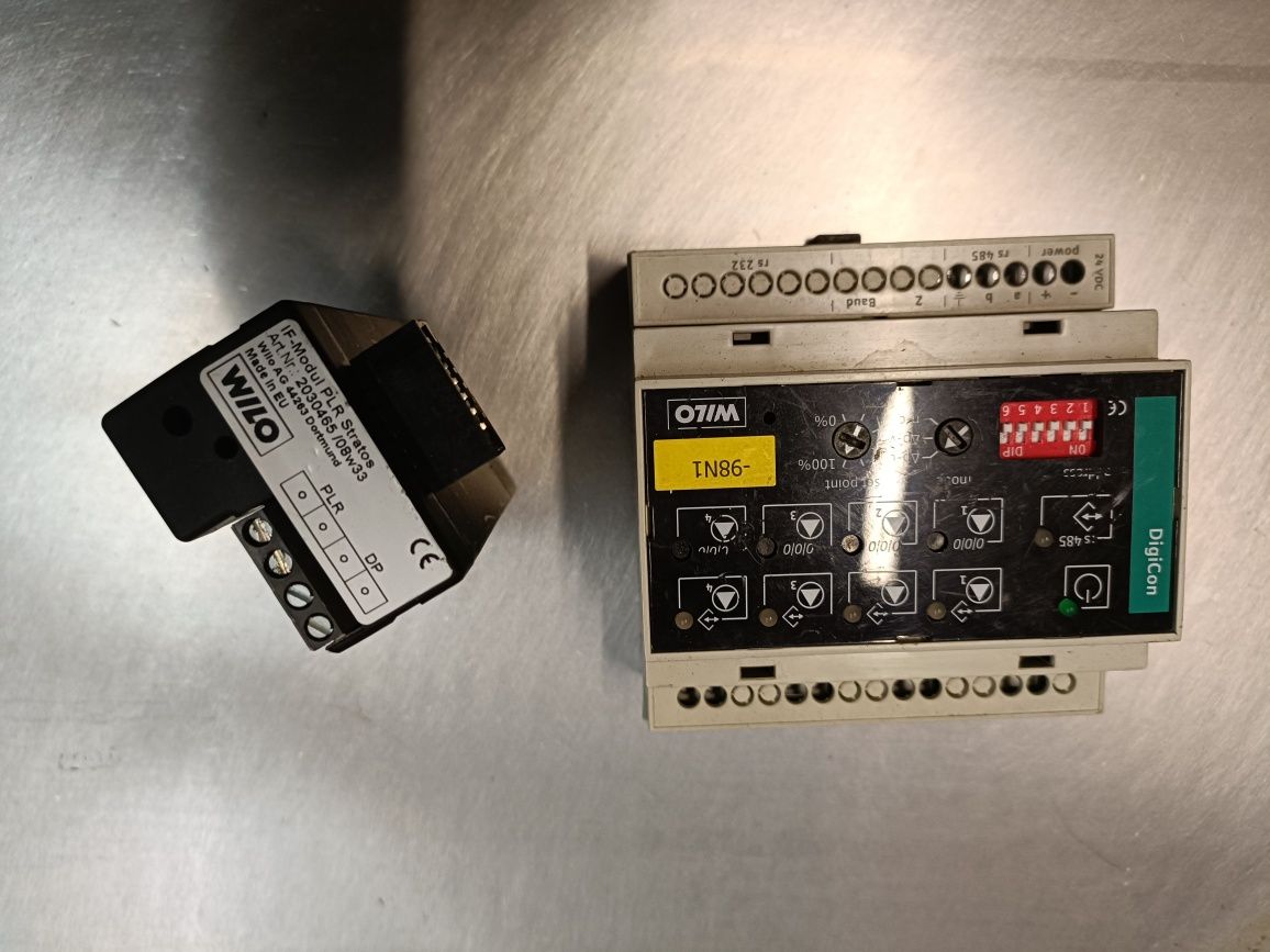 Wilo DigiCon-controler electronic pompe Wilo+ IF modul PLR Stratos